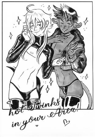 OC, Avis & Raggie: Hot Twinks in your Area